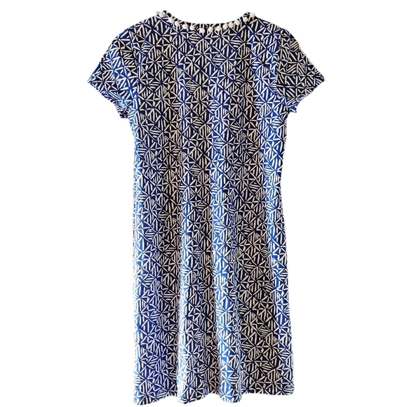 Lilly Pulitzer Etta Dress Corsica Blue Easy Peasy Size Small - Picture 11 of 14